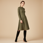 Bottes noires - Look robe