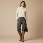 Bottes taupe - Look 11