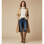 Bottes taupe - Look 1