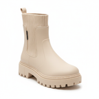Bottines beige angle 3/4