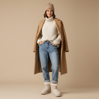 Bottines beige - Look 1