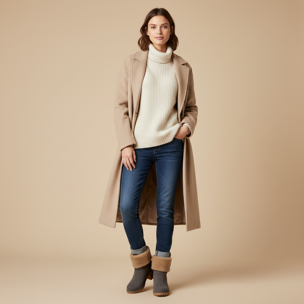 Bottines grises - Look 3