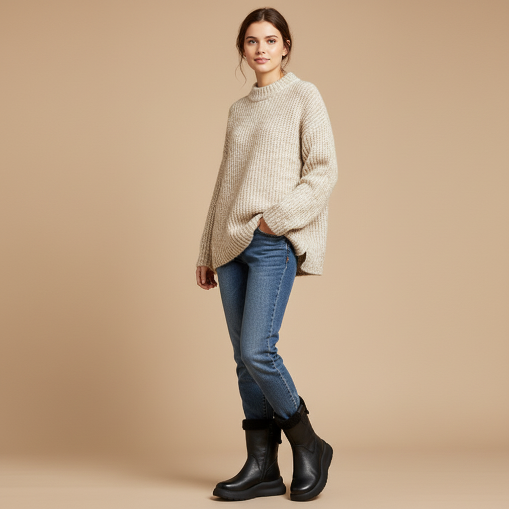 Bottines noires - Look 1