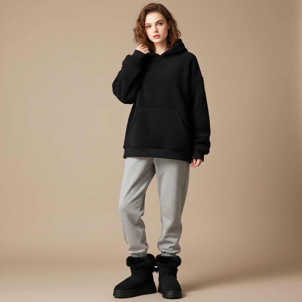 Bottines noires - Look 6