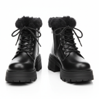 Bottines noires vue de face