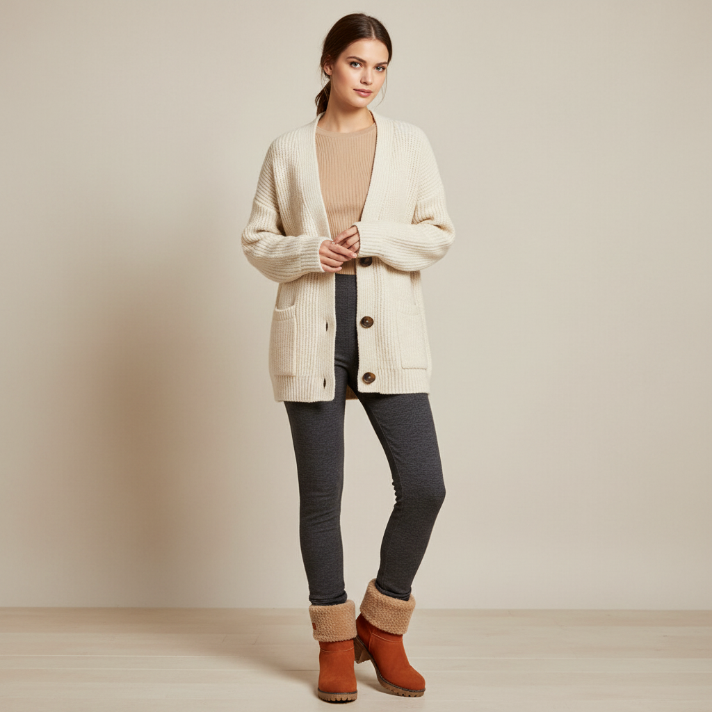 Bottines orange - Look 2