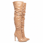 Cuissardes beige vue latérale