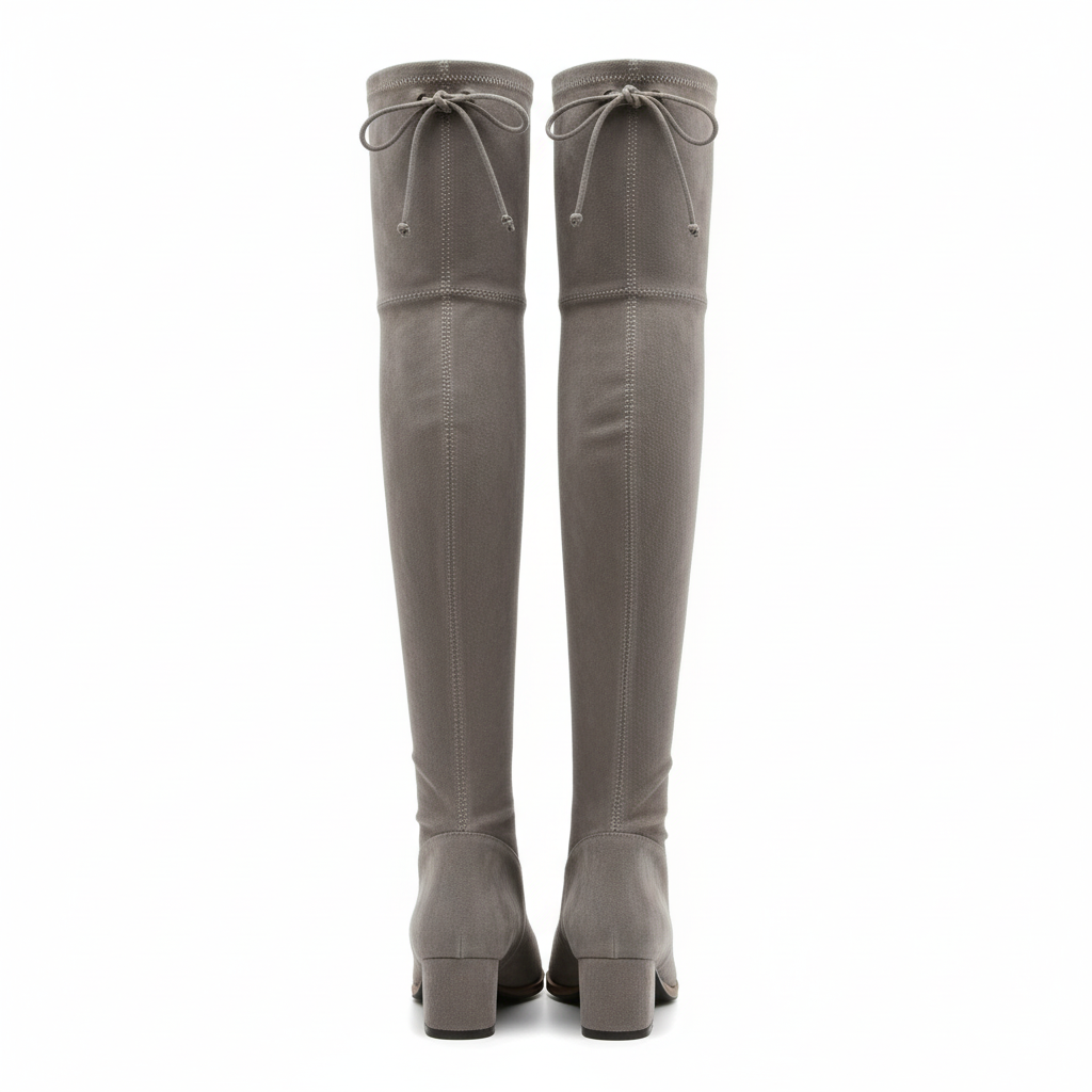 Cuissardes grises vue arrière