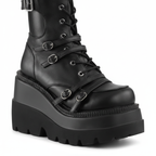 Cuissardes NOCTIS détail plateforme fond blanc