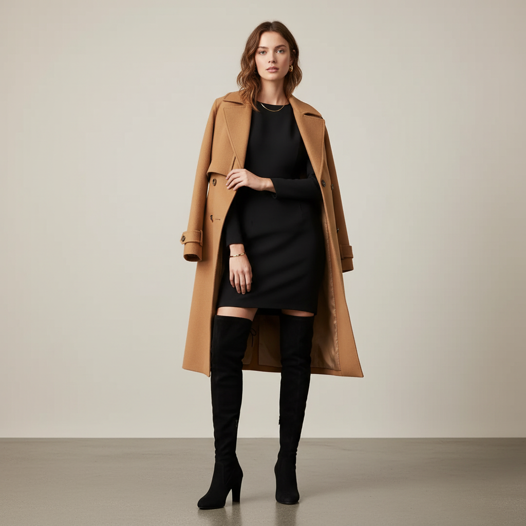 Cuissardes noires - Look 5