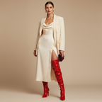 Cuissardes rouges - Look 1