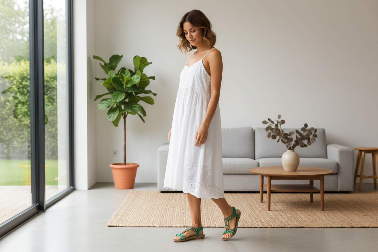 Diaporama vert clair intérieur