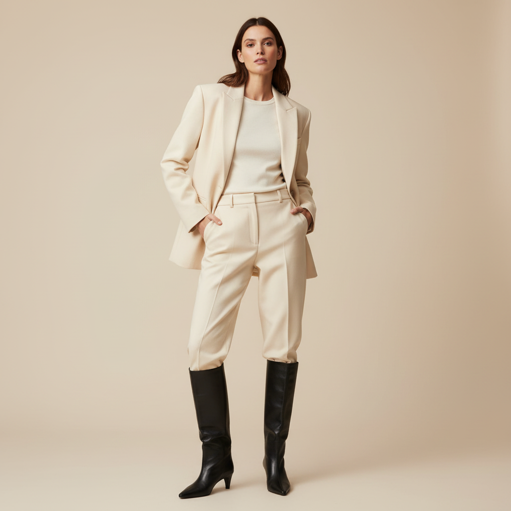 Femme chic - pose debout