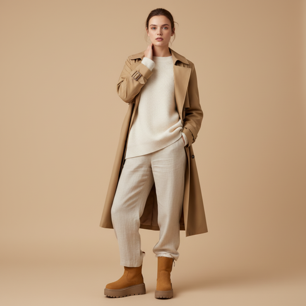 Mannequin bottines tan