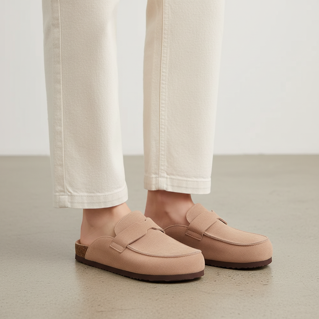 Mules beige zoom