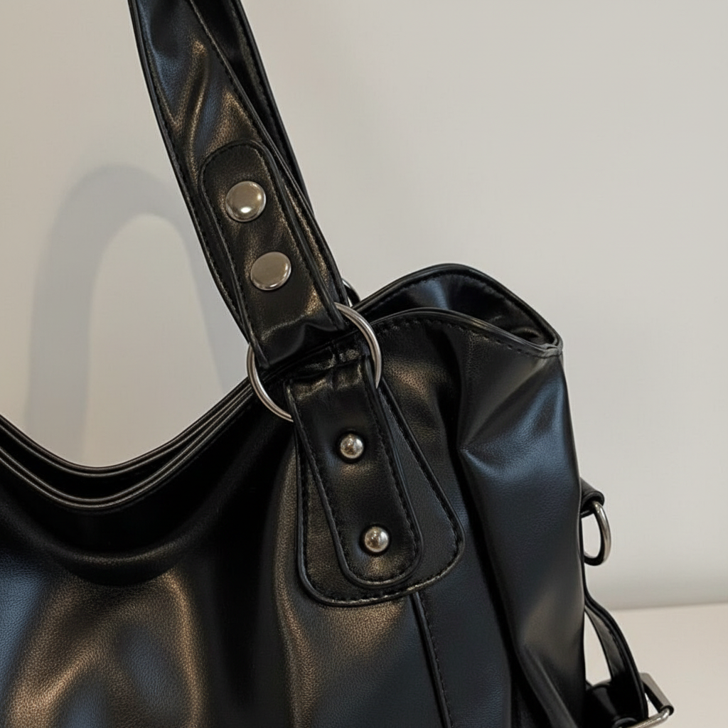 Nouveau sac noir - détail