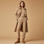 Photo 1 - Camel avec trench beige