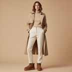 Photo 1 - Camel avec trench beige