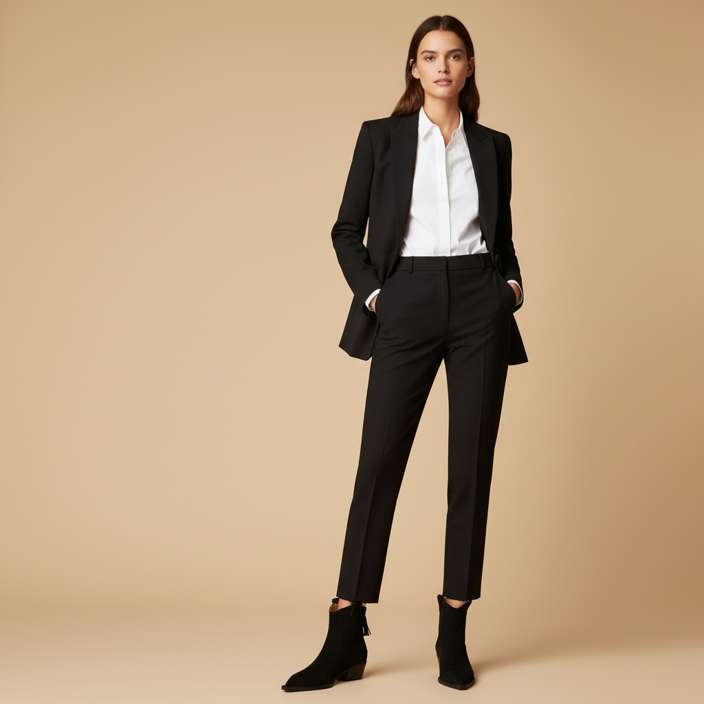 Photo 3 - Noir avec blazer