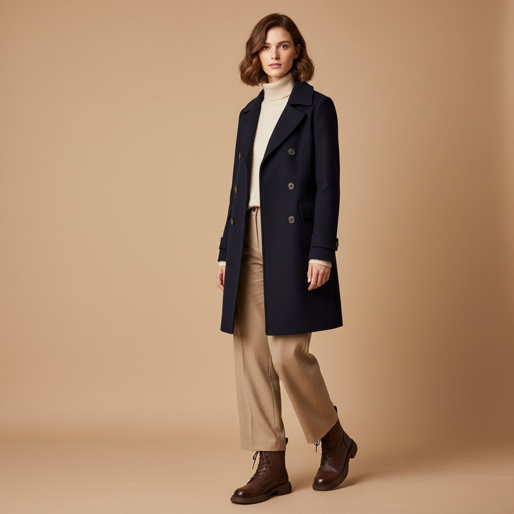 Photo 5 - Marron avec peacoat