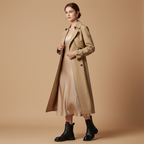 Photo 6 - Noir avec trench beige