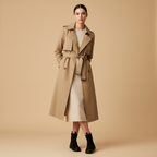 Photo 6 - Noir avec trench beige