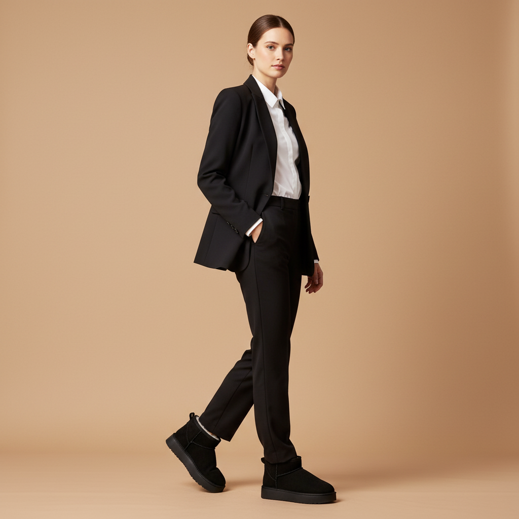 Photo 8 - Noir avec blazer