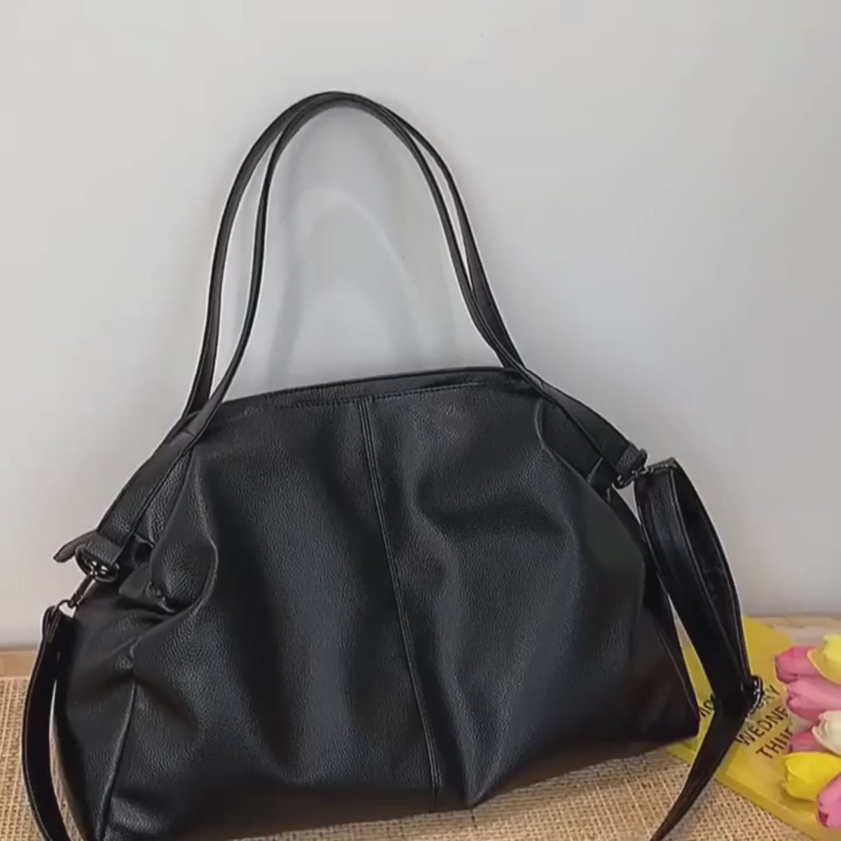 Grand sac à main avec bandoulière réglable - Elena