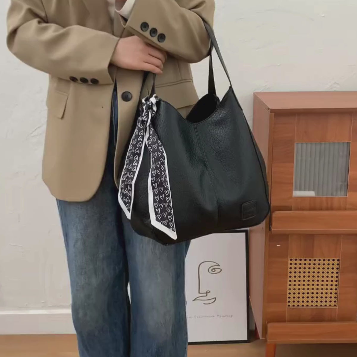 Sac à main porté épaule - Solène