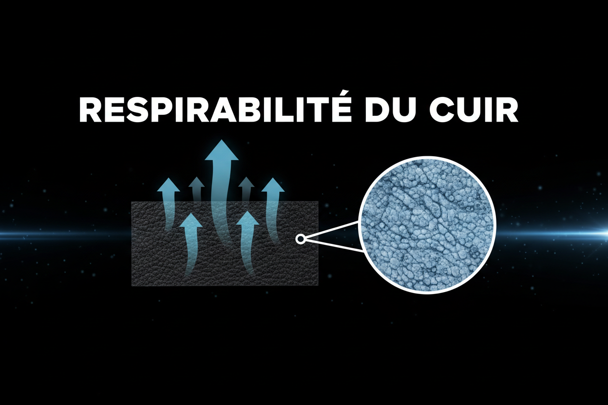 Respirabilité du cuir