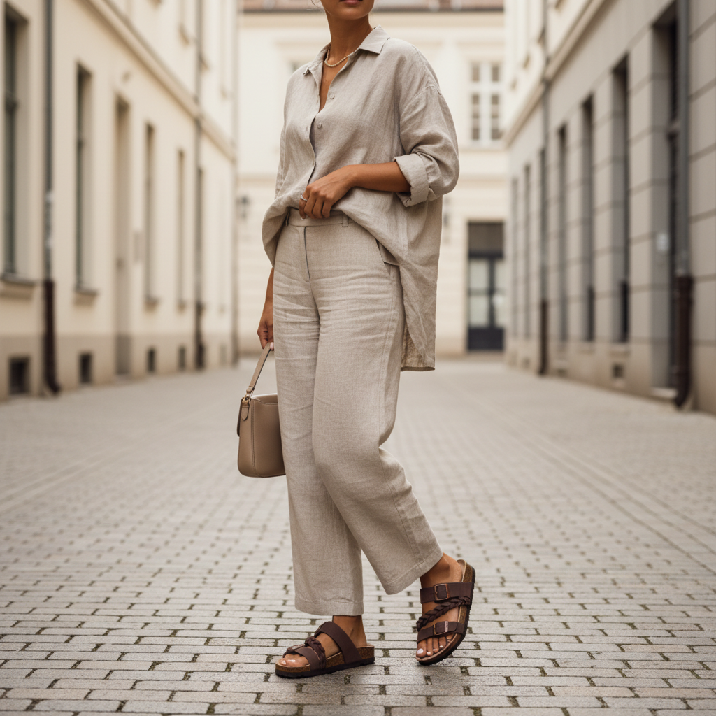 Sabot marron - Extérieur urbain