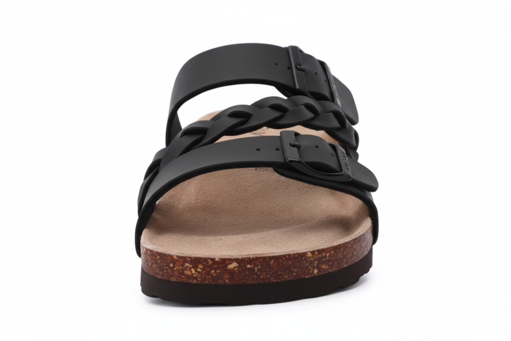 Sabot noir - Fond blanc