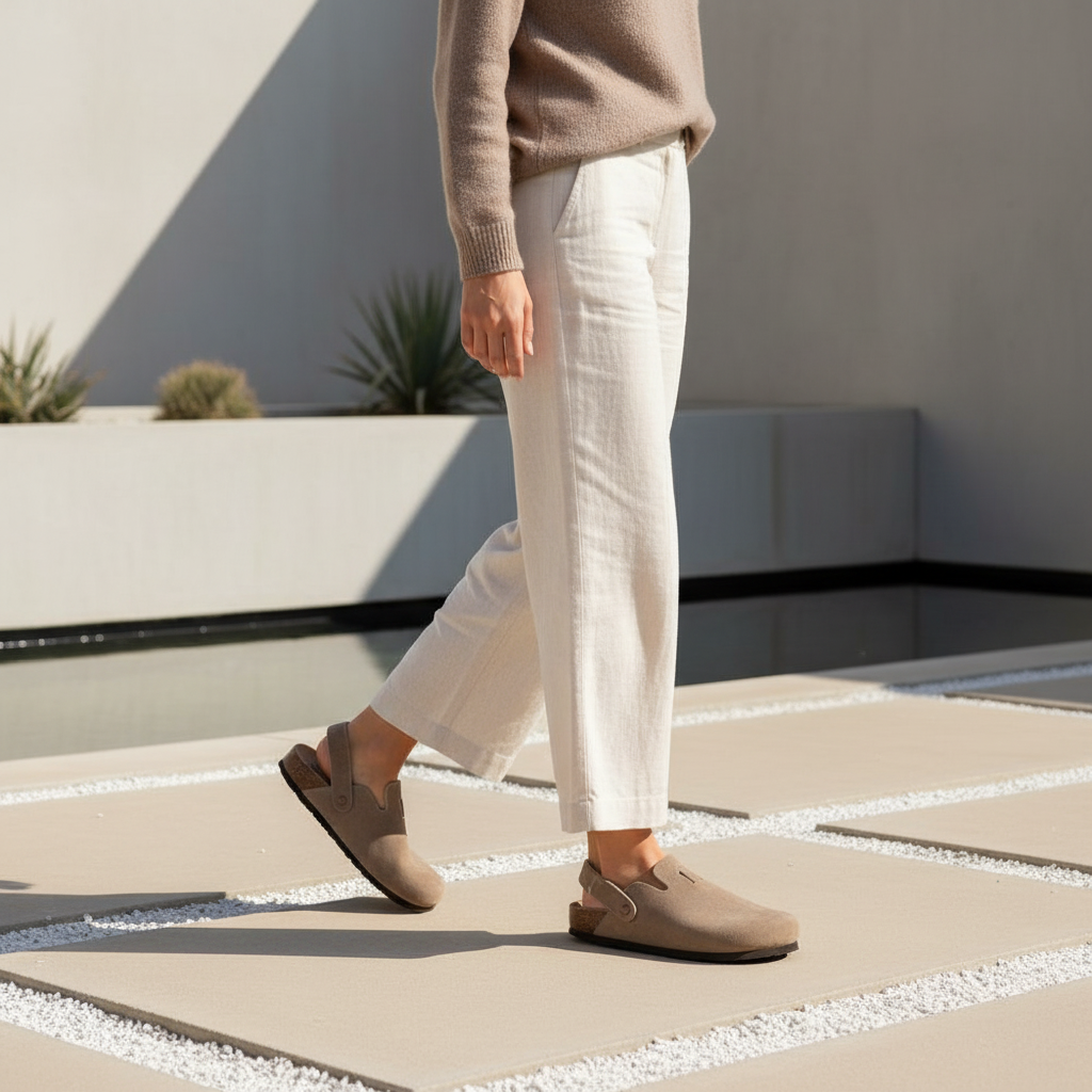 Sabot taupe - Lifestyle en mouvement