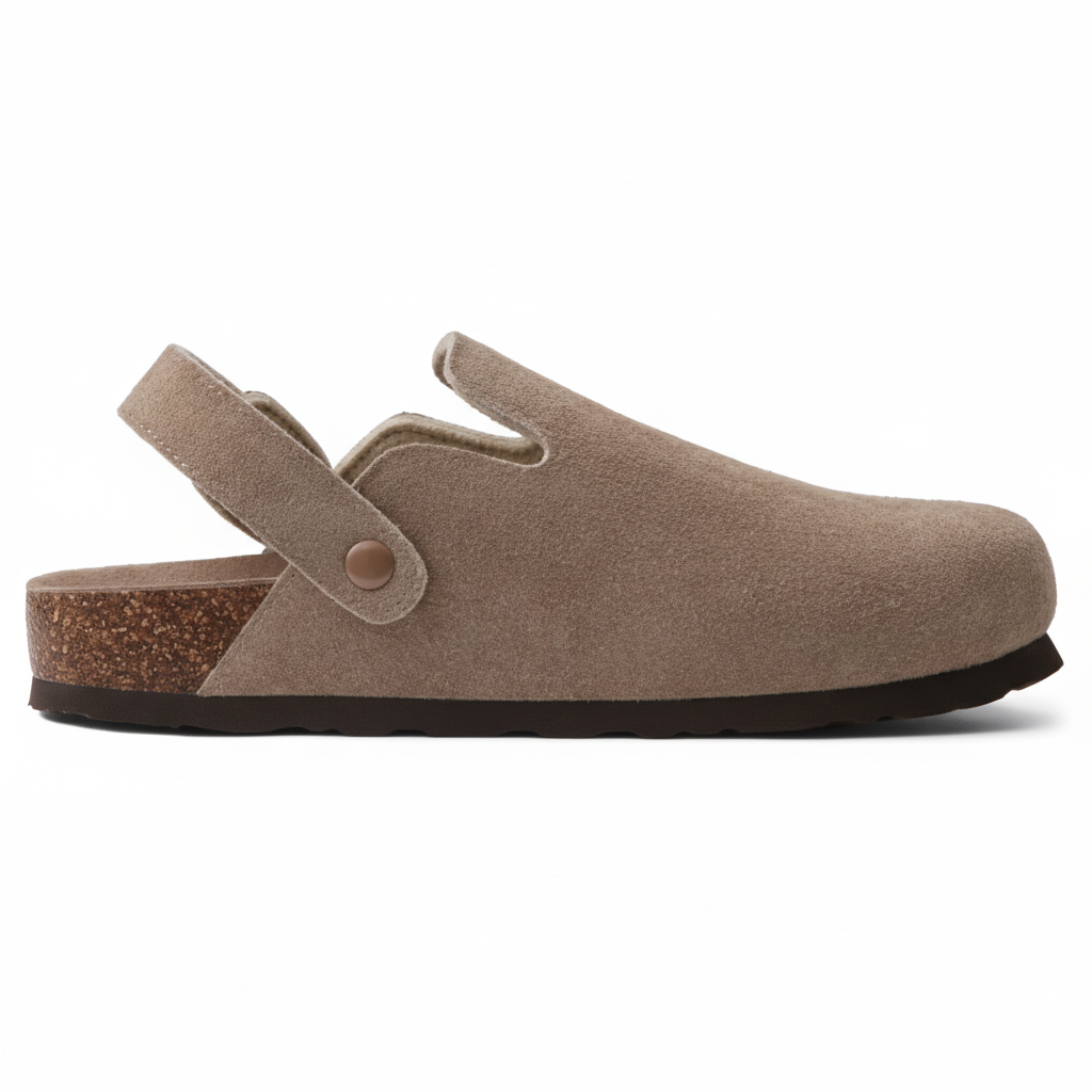 Sabot taupe - Profil