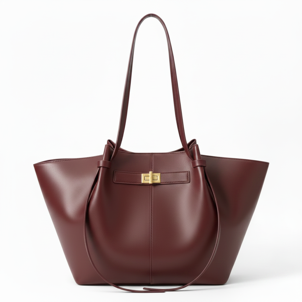 Sac bordeaux - turn-lock db doré