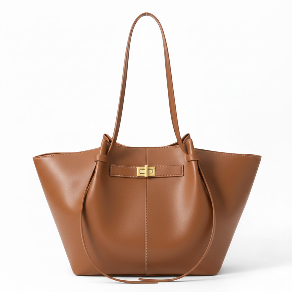 Sac caramel - turn-lock db doré