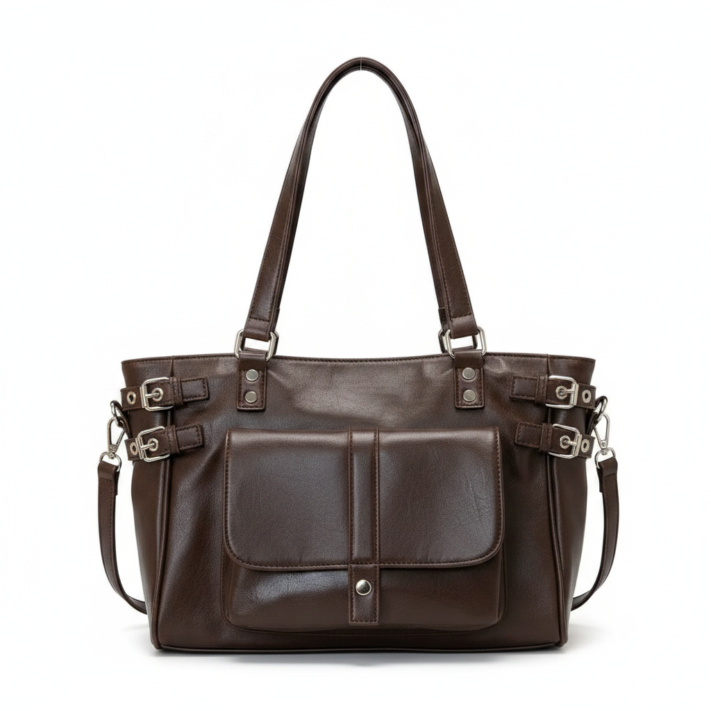 Sac chocolat seul - fond blanc