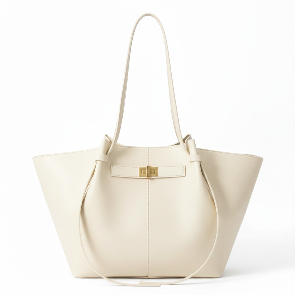 Sac crème - turn-lock