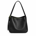 Sac Eva en noir, fond blanc