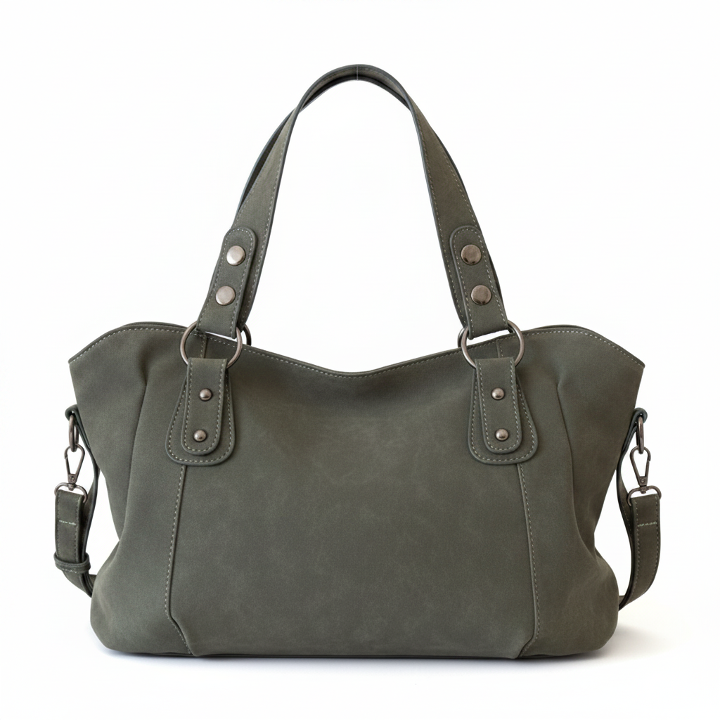 Sac kaki - fond blanc