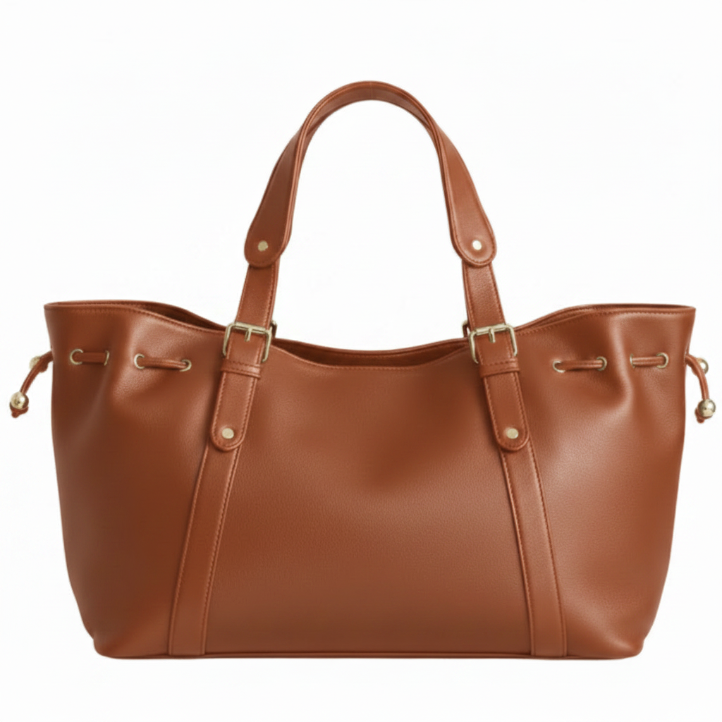 Sac marron caramel
