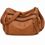 Sac bandoulière femme vintage cuir vegan - Vera