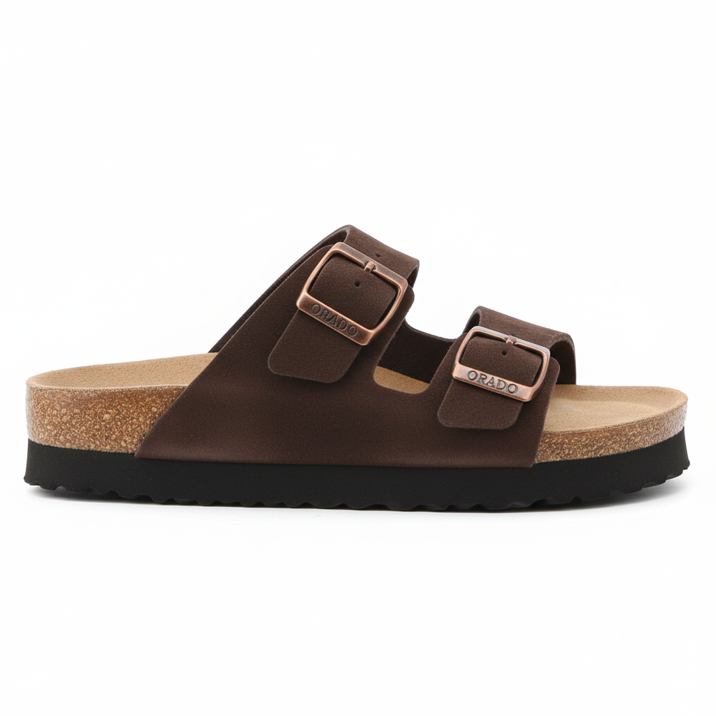 Sandales marron profil sans nom