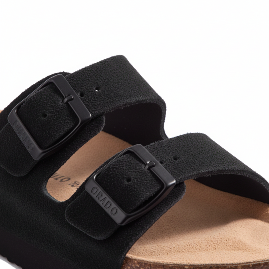 Sandales noires zoom sangles