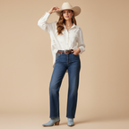 Santiags bleu clair - Look 6