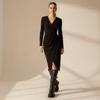 Style éditorial avec bottes