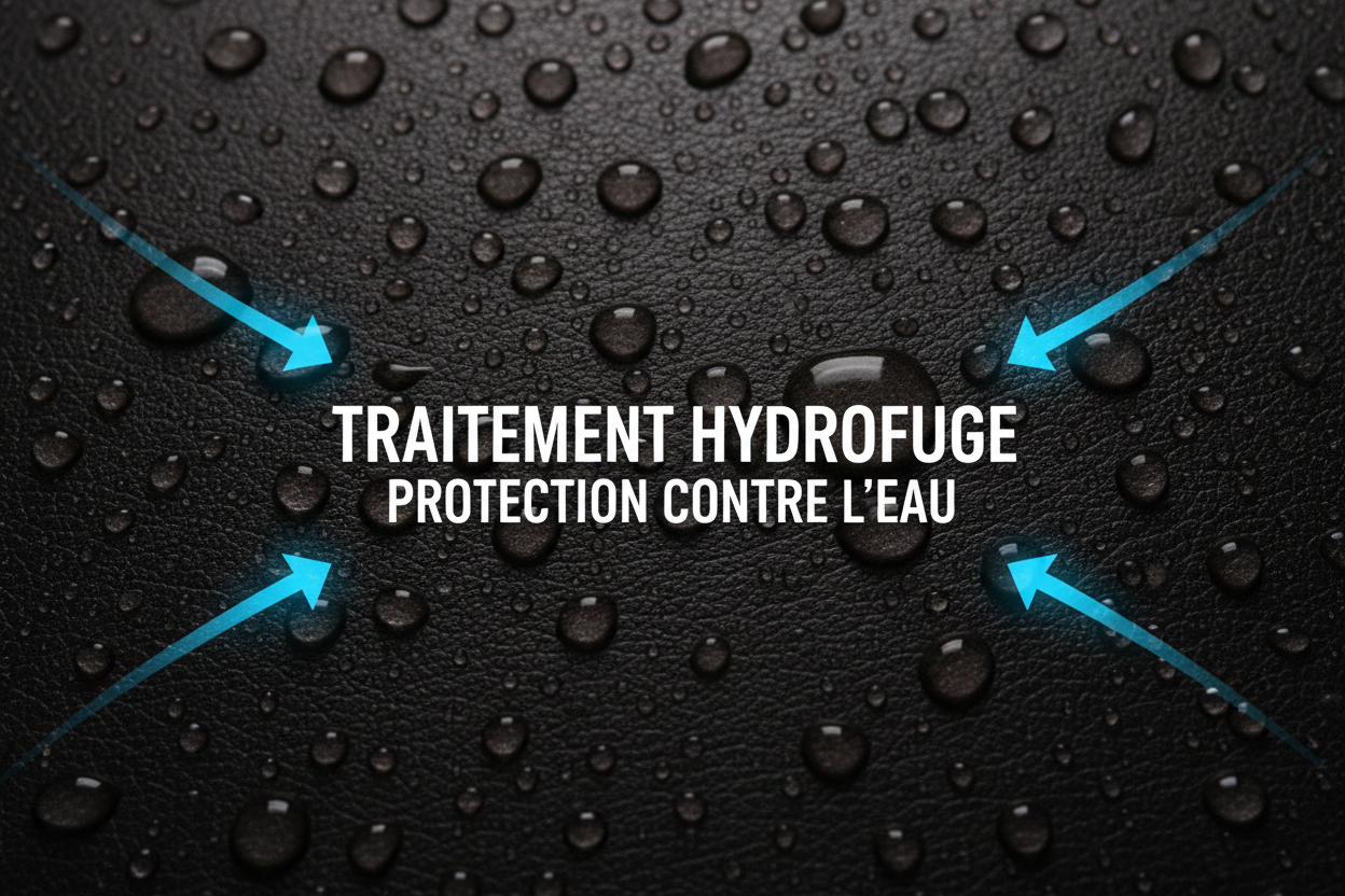 Traitement hydrofuge centré
