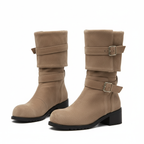 Vue latérale avec sangles