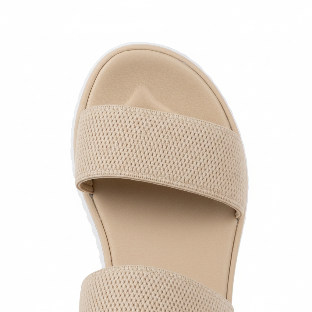 Zoom semelle intérieure beige